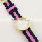 D style fabric nylon watch interchangeable strap watches