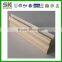 PVC skirting board for interior decoration / pvc plinth for wall