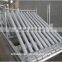 Galvanized steel fence pole for highway