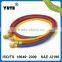 SAE J2196 1/4 inch standard R12 R22 R134a R410a refrigerant charging hose