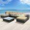 Outdoor Garden Back Yard I shape Poly Rattan Wicker Sofa Set                        
                                                Quality Choice