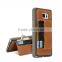 Top Quality Genuine Leather Stand Case For Samsung Galaxy Note 5 , For Galaxy Note 5 Edge Case With Card Holder