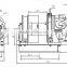 Oilfield 3 Ton Pneumatic Winch, Air Winch