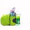 Popular Good quality waterproof Green waist bags with bottle polyester bags