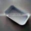 aluminum foil container high grade material airline food containers diaposable