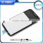 2015 wallet slim design power bank 2500mah With cable