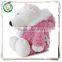 OEM/ODM High-quality plush material T-shirt custom stuffef bear animals toys