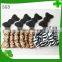 Nylon magic tape hair clip with different pattern