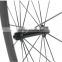 1 Pair of carbon fiber road wheelset matte finish 700C carbon wheels clincher 60mm for road bicycle