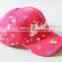 Hot Selling Custom 3D Embroidery Flashing Led Caps, Printing Led Light Caps