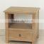 Wooden Antique Bedroom One Drawer Beside Table /Cabinet(DT-1024-OAK)