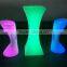 modern appearance led furniture led lighting glowing tall bar chair