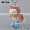 CE EN71 standard owl keyring soft plush wholesale toys