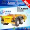 Shandong Juyuan direct skeletal fram semi truck tractor 40feet 3 axles container chassis trailer