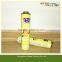 Lemon air cleaner spray aerosol can of diameter 52mm with CMYK