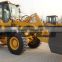 Wolf 4.0 Ton loader bucket with quick hitch 2.4 cbm bucket and 20.5-25 tire