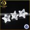Wuzhou wholesale zirconia stones price white color star shape cz stone
