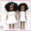 Baby twins black girl dolls Design lovely dolls 18 inch Girl Black Girl