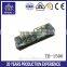 15A dual row screw terminal block TB series