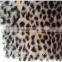 leopard fake fur fabric