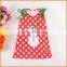 2015 Kids Girls Santa summer dress new girl skirt Tutu Skirt short sleeved children