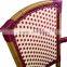 outdoor aluminium rattan chair for 2016 hot selling