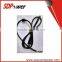 VDE 2 pin Rubber power cord with usa plug eu plug rubber cord MM for electric applians