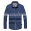 2015 Hot Hot New Fashion Latest Design Low Price Casual Long Sleeve Men's Shirt