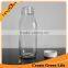 Clear Ginger Juice Glass Bottles With Plastic Cap