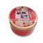 mother's day gift idea Factory price lower-price metal round tin can