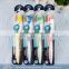 Low price wholesale nylon dental soft bristle silicone adult toothbrush