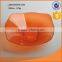 whole sale L30cm clear square pyrex glass dish with stand