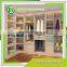 Built-in Laminate Sling Door Modular Bedroom Wardrobe