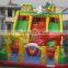 forest fighting inflatable big slide city,inflatable fun city zoo,playground china