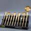 High grade Fork spoon knife set gold plated cutlery                        
                                                Quality Choice