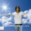 summer keep cool feeling anti odor functional t-shirts