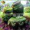 2015 novelty china artificial topiary frame for garden decor