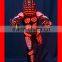 Programmed Full Color LED robot Costumes with Helmet gloves