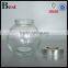 30/50g black glass jar with screw top lid