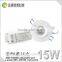 New Design Cutout 83mm Lens CE RoHS CCT Adjustable LED Downlight CCT 2700K Dimmable COB 15W LED Downlight