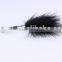 Acrylic anal plug, lady feather fox's tail butt plug, dog tail anal plug, butt plug tail