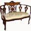 Antique style recliner chaise long sofa YG7033