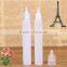 50ml frosted empty pe essential oil bottles glue bottle with Crystal cap