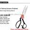 Selling Taylors Best Quality Tools scissors with black pvc coating handle BB250