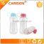 Food grade 250ml outdoor portable plastic water bottle