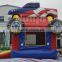 2016 Sunjoy new design blue gaint inflatable car combo Bouncer castle for sale outdoor