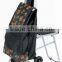 Newest portable stair climbing shopping trolley bag with seat