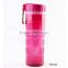 21oz Water Bottles Drinkware Type and CE / EU Certification double wall Plastic sport water bottle with fruit infuser