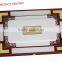 Square Wood Carving Pendant Lamp Chinese Style Lighting Chinese Style Red Wooden Pendant Lamp