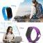 IP67 life waterproof heart rate monitoring usb smart bracelet bluetooth 4.0